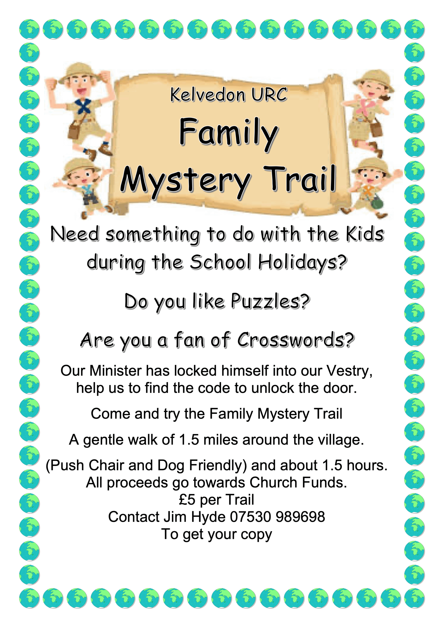 August Mystery Trail Flyer